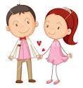 Cute couple dating vector 983761 - by iimages