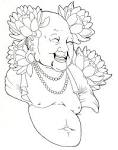 Buddha coloring pages