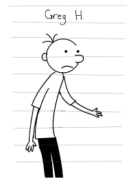 Greg Heffley - Slimber.com: Malen und Zeichnen online