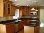 Unique Brown Inspirative <b>Kitchen Design Idea</b> With <b>Wooden Furniture</b> <b>...</b>