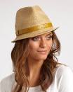 This Burberry Woven Trilby Hat ($250) makes for a very chic accessory. - Burberry-Woven-Trilby-Hat