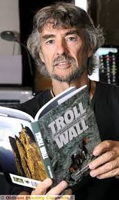 Tony Howard with his new book, Troll Wall. 1 More Image(s) In Gallery - 2011525_122028