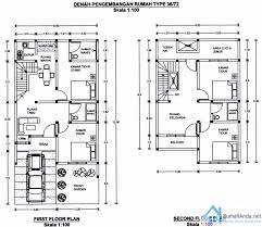 Denah Rumah Minimalis Untuk Type 36 70 terbaru 2015