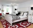48 samples for black white and red bedroom decorating ideas