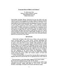 Economic Ideas of Rifa`ah al-Tahtawi - Munich Personal RePEc Archive - MPRA_paper_41009