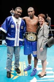 Shaun George - Boxrec Boxing Encyclopaedia - 200px-Shaun_George_Tommy_Brooks_and_Donna_Brooks