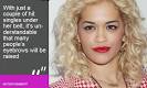 But with Rita Ora filling the