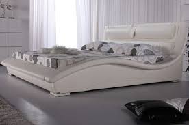 Contemporary Bed Design for Home Bedroom Furniture, Napoli White ...