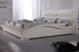 Contemporary Bed Design for Bedroom Furniture, Napoli White ...