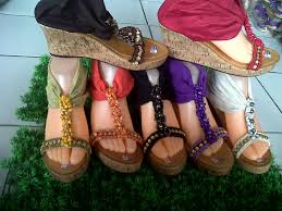 Sandal Wedges « Jual Sandal Bali, Sandal Bali wanita murah, Sandal ...