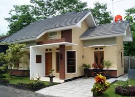 Gambar Rumah Sederhana Tapi Elegan dan Artistik 1 Lantai