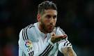 Jose Mourinho makes contact with unsettled Sergio Ramos over.