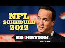 NFL Schedule 2012: Peyton