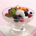 Chantilly Fruit Topping Recipe | Taste of Home Recipes