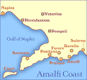 Amalfi Coast Map and Travel Information