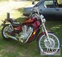 The 1995 Suzuki VS 800 Intruder motorcycle.