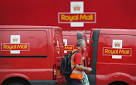 ROYAL MAIL shares and profits fall sharply as it warns on threat.