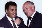 Muhammad Ali and Henry Cooper, pictured in 1992, retained a mutual respect ... - article-1382549-0BDDA1C300000578-339_634x415