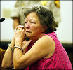 Carol Carr, shown disshelved during her first hearing in the deaths of her ... - carol-carr-2