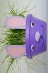 Easter Bunny Flower Pot Craft