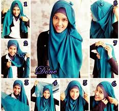 20 Cara Memakai Hijab Agar Terlihat Cantik | Kumpulan Tutorial ...