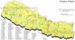 Map of Nepal Districts | PlanetWare