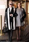 Sharon Stone gets heavy handed with the eyeshadow and lipstick at