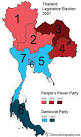 Thailand. Legislative Election 2007 | Electoral Geography 2.0
