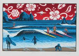 New Zealand Art Print News: Tony Ogle Prints - 8615_Tony_Ogle_Aloha_Piha