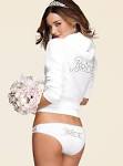 Miranda Kerr poses for new Victoria's Secret bridal lingerie ... english.cntv.cn 