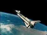 the Space Shuttle is being