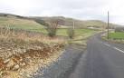 NT3427 : The A709 heading for the county town and Royal Burgh of Selkirk - via Daymix