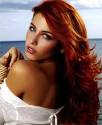 red-hair-waves
