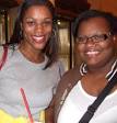 Betty Hall, left, and Tiesha Walker were on the hunt for papers in the ... - 1107coda