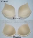 Push up Bra Cup with Oil Padding  RC 0006    China Bra Accessory