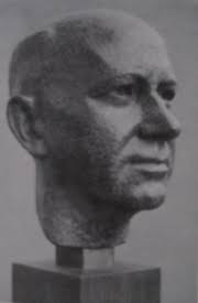 Bildnis Professor Wilhelm Poetter. 1928. Bronze, Höhe 37 cm, unsigniert