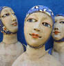 Els Houwen - Australian Sculptor - blue_bathers150