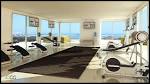 Interior. Exotic <b>Home Gym</b> Room Ideas and Tips <b>Design</b> : Exotic Gray <b>...</b>