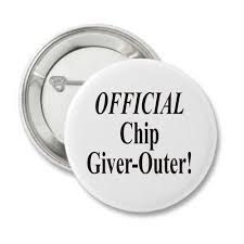 Official Chip Giver Outer - Fun and Funny Recovery Pins, Buttons ... - official-chip-giver-outer-button