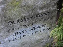 Grab von Hans Menne (23.12.1935-10.09.2005), Friedhof Hatshausen-