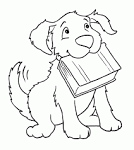 Dibujos para colorear de libros