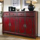 Nebraska Furniture Mart – Hooker Red Asian Credenza