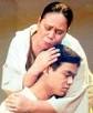 Sitang, embracing her son, Rito in Juanita Cruz - flores3