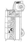 Magic Bus coloring page
