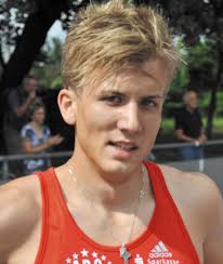 Platz 14. Björn Schildhauer 14,90 m. Patrick Schoenball