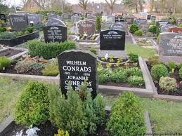 Grab von Wilhelm Conrads (1915-1978), Friedhof Osteel