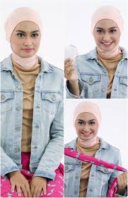 cara berhijab: Tutorial Memakai Hijab Pashmina yng Simple utk ...