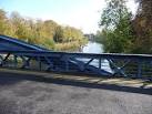 A tourist boat plies upriver, its running commentary just about audible as - via Daymix