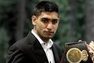 British pugilist Amir Khan