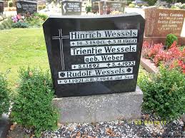 Grab von Rudolf Wessels (09.01.1921-11.02.1944), Friedhof ...